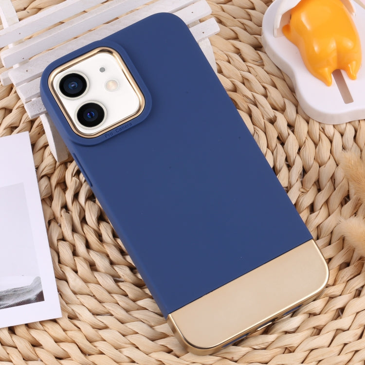 For iPhone 11 TPU + Electroplated PC Phone Case