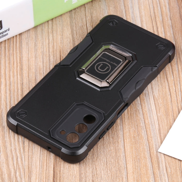 For Samsung Galaxy A03s 165.8mm Ring Holder Non-slip Armor Phone Case