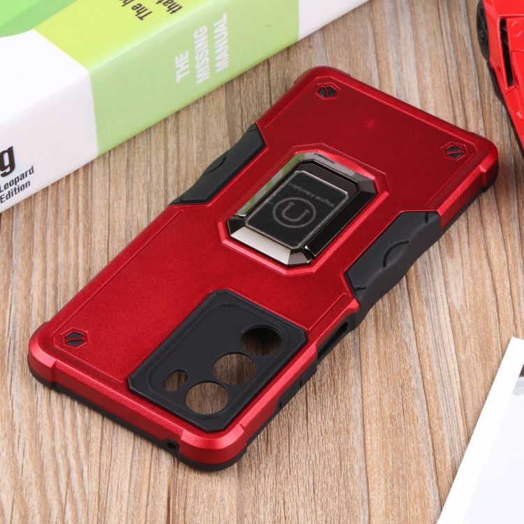 For Motorola Moto G200 5G Ring Holder Non-slip Armor Phone Case