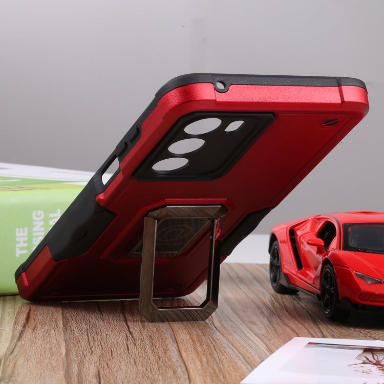 For Motorola Moto G200 5G Ring Holder Non-slip Armor Phone Case