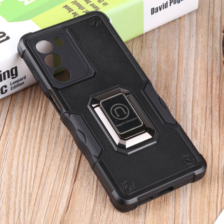 For Motorola Moto G200 5G Ring Holder Non-slip Armor Phone Case