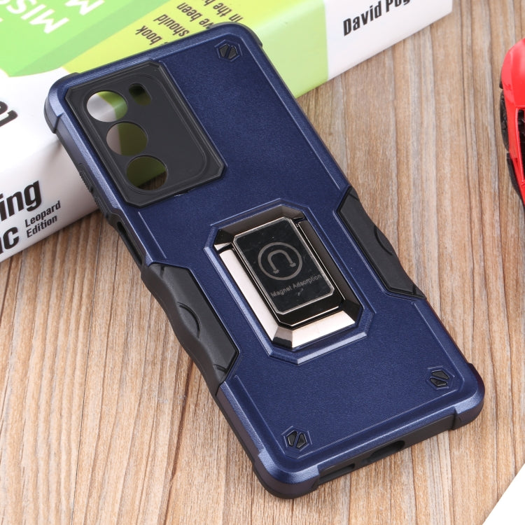 For Motorola Moto G200 5G Ring Holder Non-slip Armor Phone Case