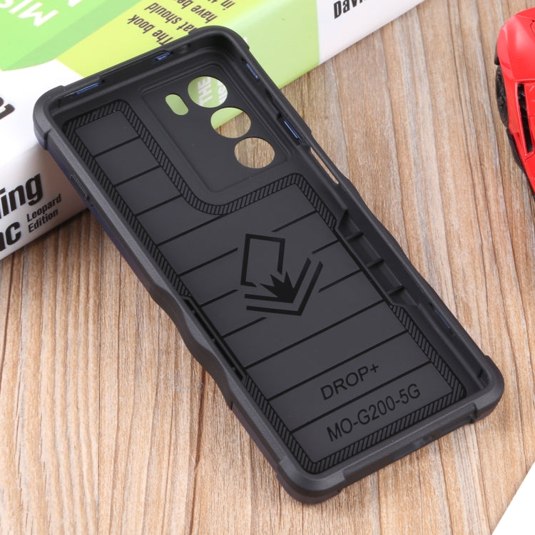 For Motorola Moto G200 5G Ring Holder Non-slip Armor Phone Case