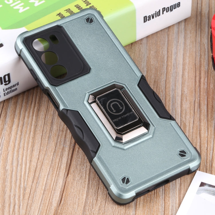 For Motorola Moto G200 5G Ring Holder Non-slip Armor Phone Case