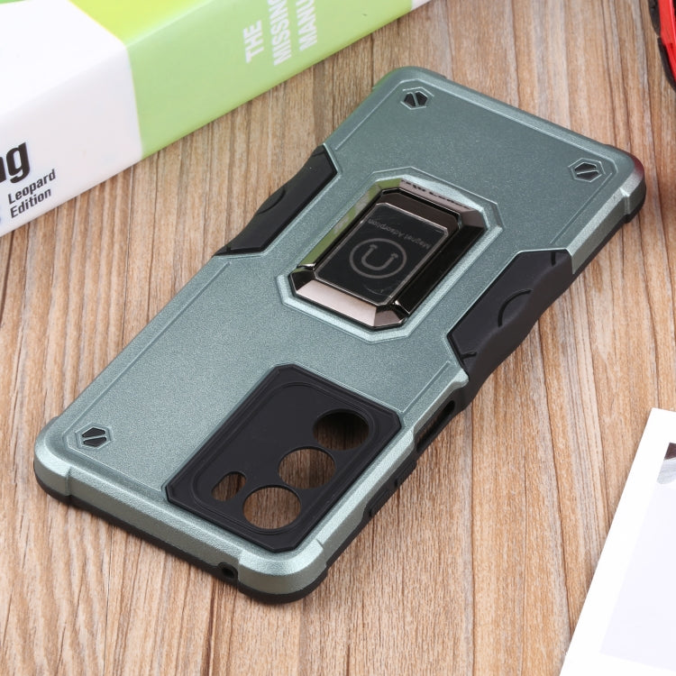 For Motorola Moto G200 5G Ring Holder Non-slip Armor Phone Case