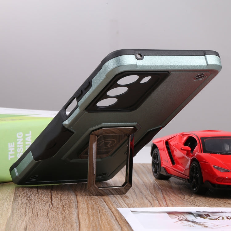 For Motorola Moto G200 5G Ring Holder Non-slip Armor Phone Case