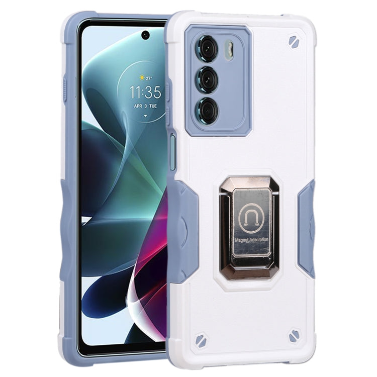 For Motorola Moto G200 5G Ring Holder Non-slip Armor Phone Case