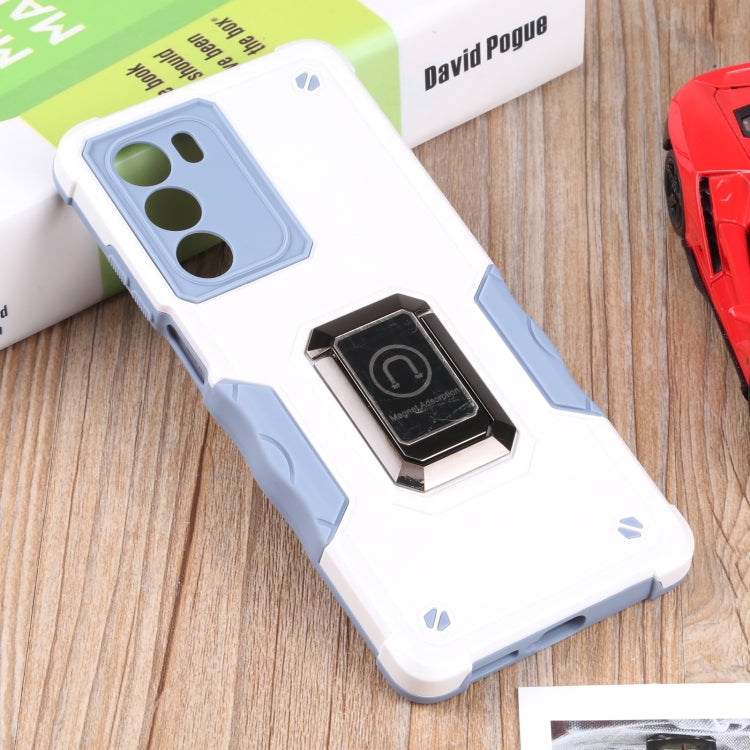 For Motorola Moto G200 5G Ring Holder Non-slip Armor Phone Case