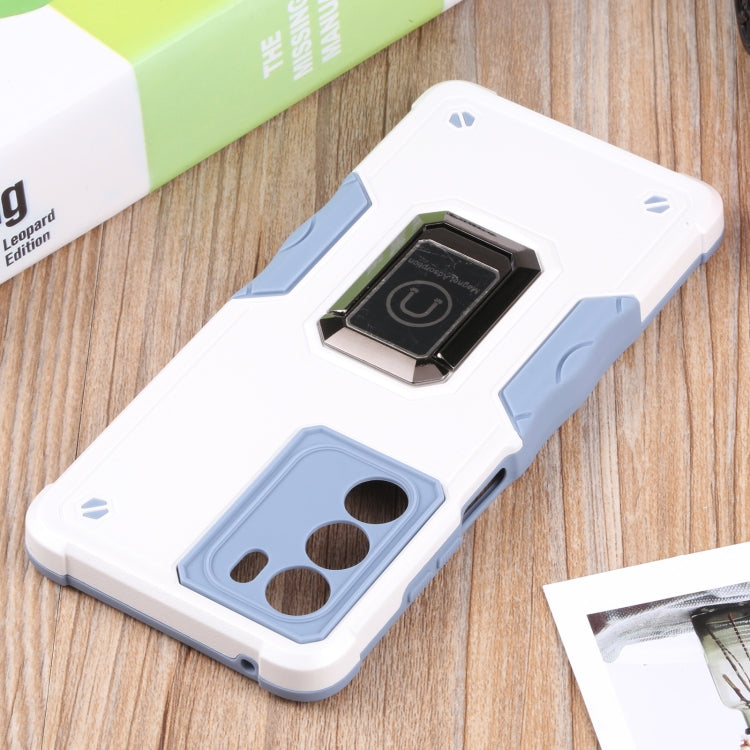 For Motorola Moto G200 5G Ring Holder Non-slip Armor Phone Case