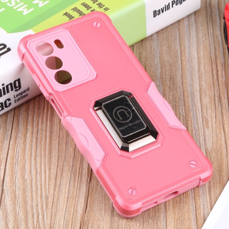 For Motorola Moto G200 5G Ring Holder Non-slip Armor Phone Case