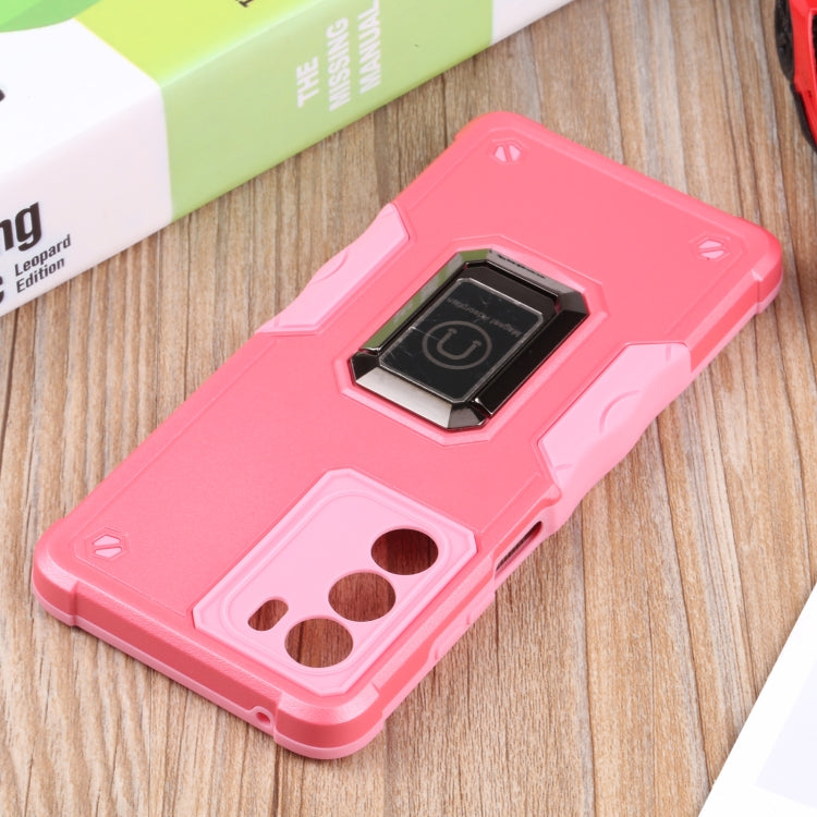 For Motorola Moto G200 5G Ring Holder Non-slip Armor Phone Case