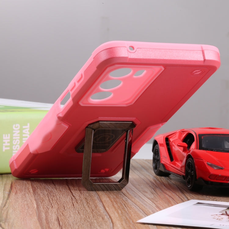 For Motorola Moto G200 5G Ring Holder Non-slip Armor Phone Case