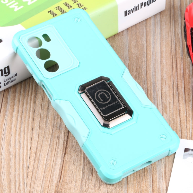 For Motorola Moto G200 5G Ring Holder Non-slip Armor Phone Case