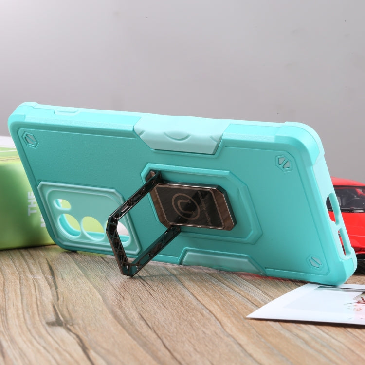 For Motorola Moto G200 5G Ring Holder Non-slip Armor Phone Case