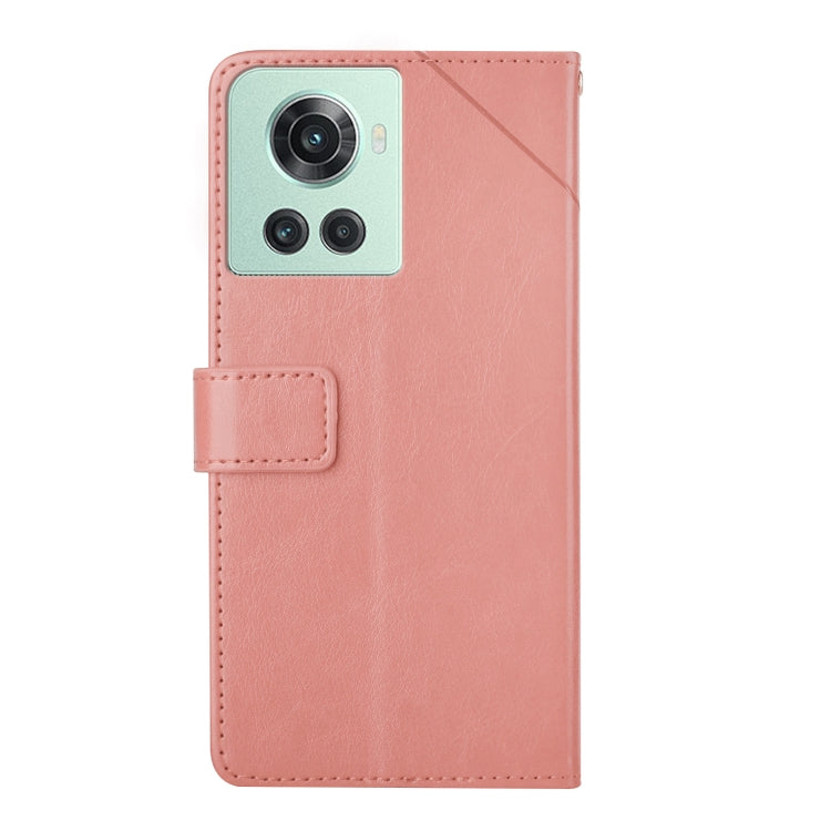 For OnePlus 10R/ACE Y Stitching Horizontal Flip Leather Phone Case