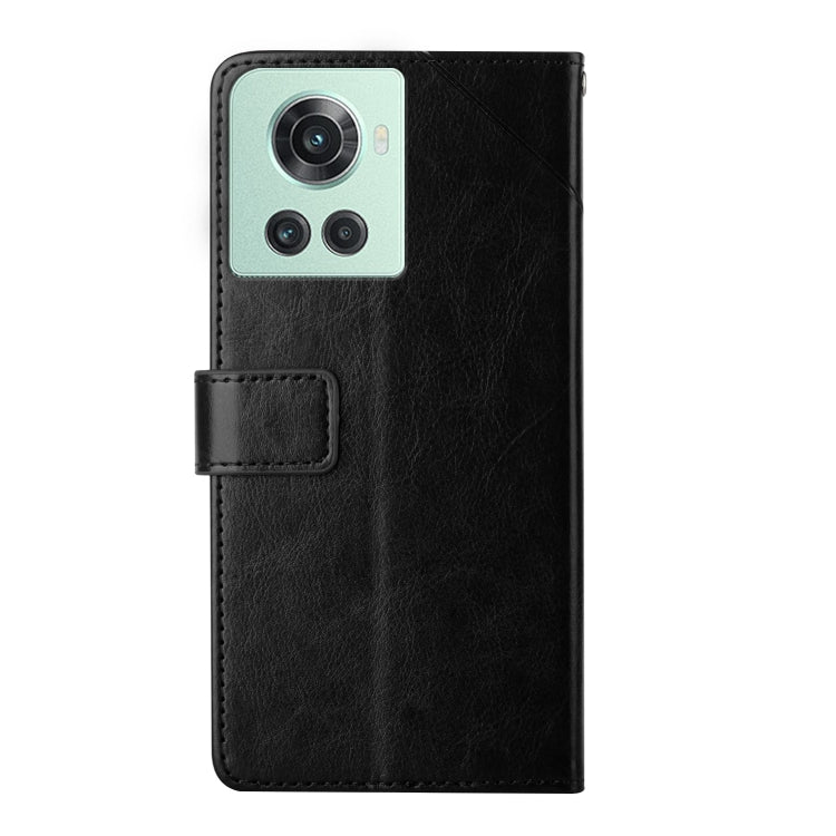 For OnePlus 10R/ACE Y Stitching Horizontal Flip Leather Phone Case