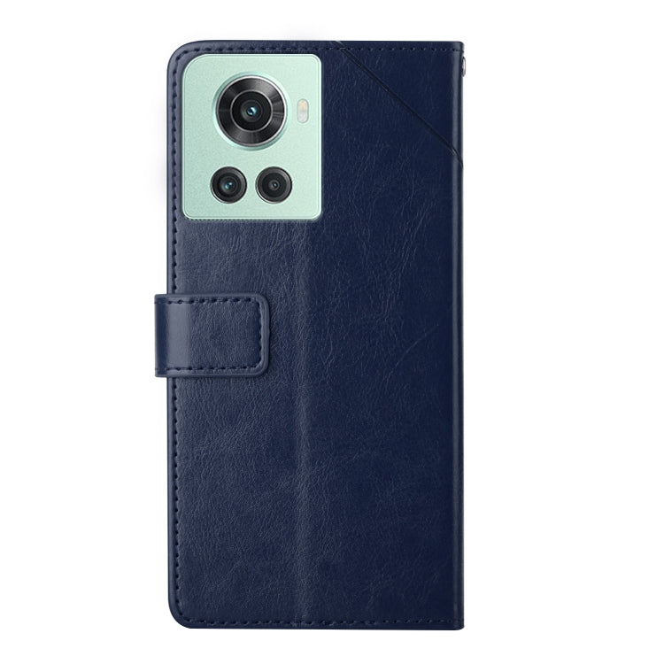 For OnePlus 10R/ACE Y Stitching Horizontal Flip Leather Phone Case