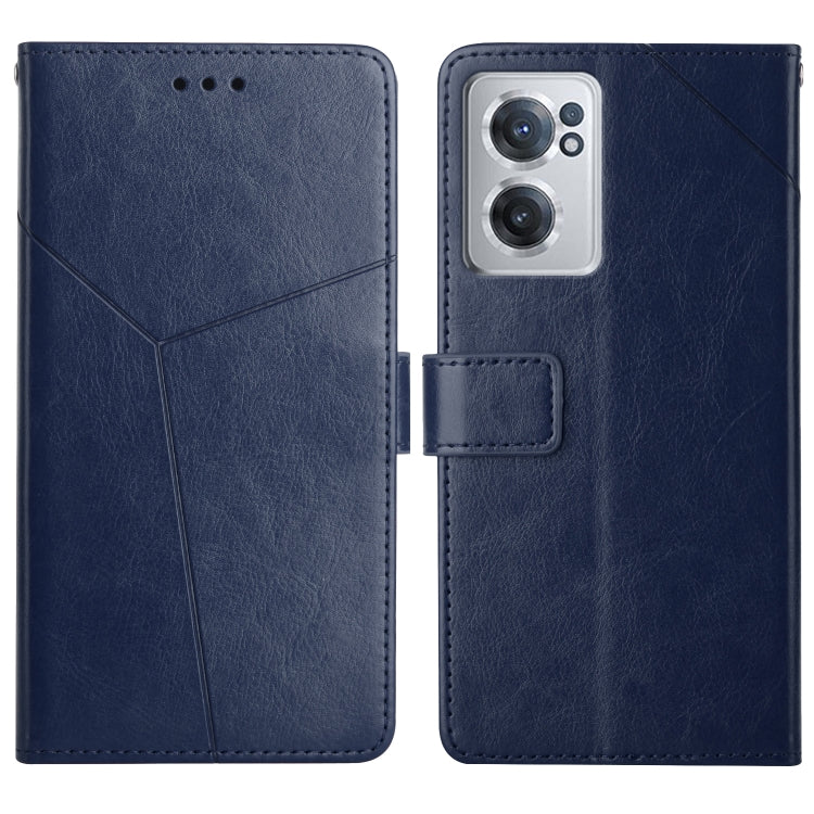 For OnePlus Nord CE 2 5G Y Stitching Horizontal Flip Leather Phone Case