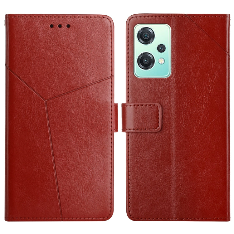 For OnePlus Nord CE 2 Lite/Realme 9 Pro 5G/Realme V25 Y Stitching Horizontal Flip Leather Phone Case
