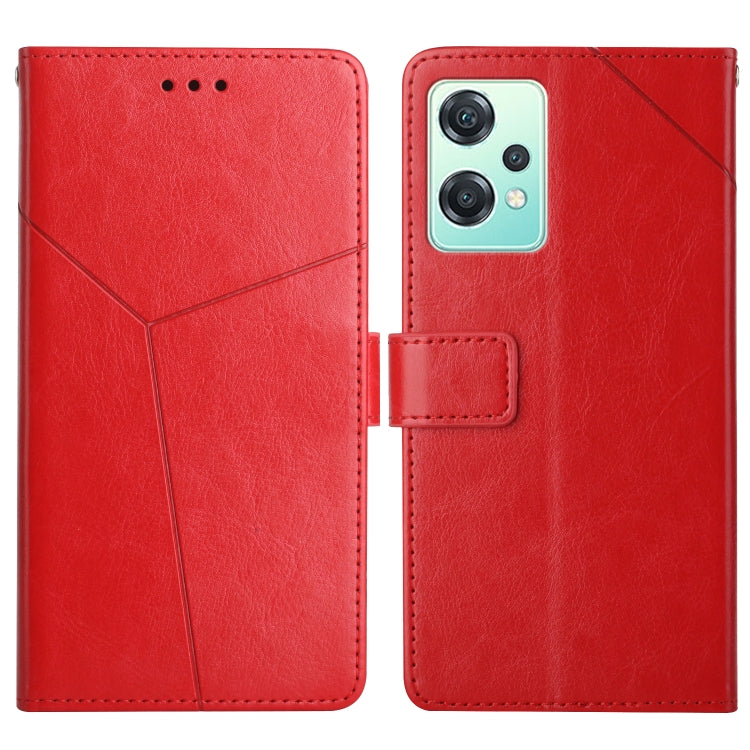 For OnePlus Nord CE 2 Lite/Realme 9 Pro 5G/Realme V25 Y Stitching Horizontal Flip Leather Phone Case
