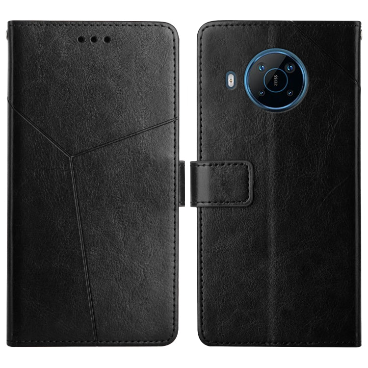 For Nokia X100 Y Stitching Horizontal Flip Leather Phone Case