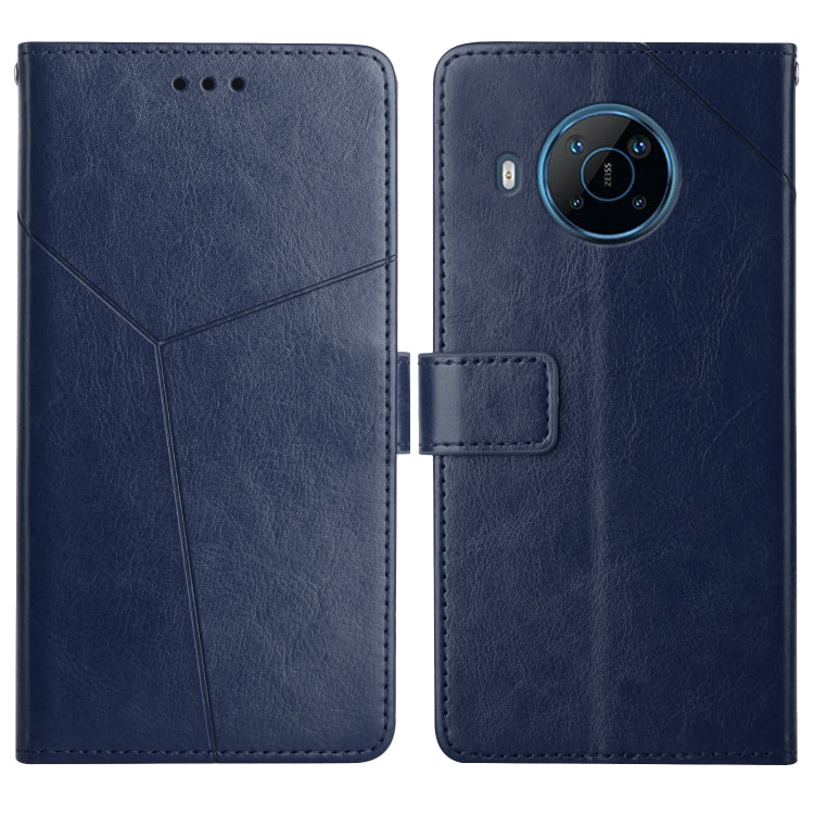 For Nokia X100 Y Stitching Horizontal Flip Leather Phone Case