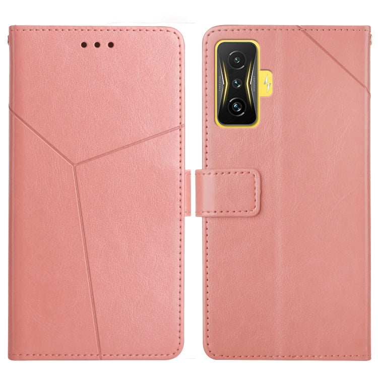For Xiaomi Poco F4 GT Y Stitching Horizontal Flip Leather Phone Case