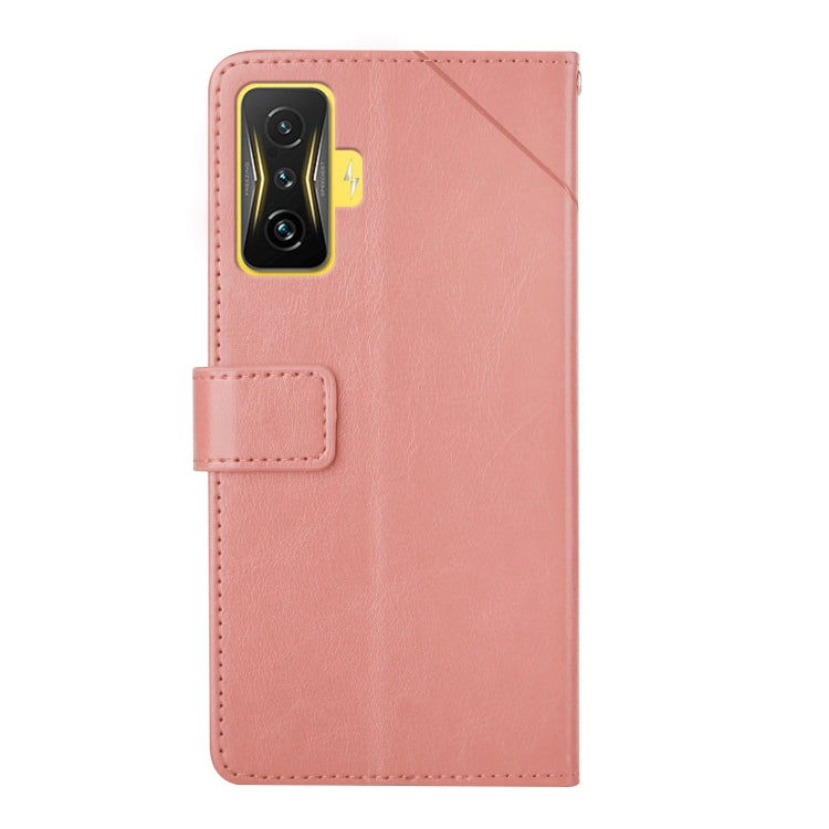 For Xiaomi Poco F4 GT Y Stitching Horizontal Flip Leather Phone Case