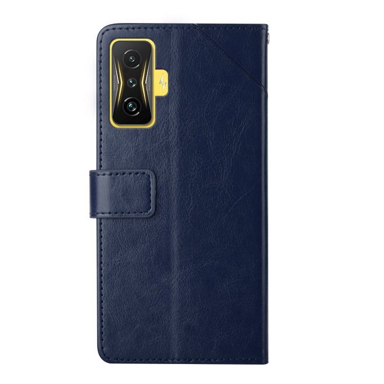For Xiaomi Poco F4 GT Y Stitching Horizontal Flip Leather Phone Case