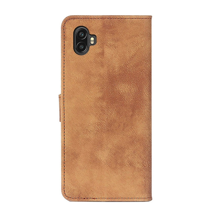 For Samsung Galaxy Xcover6 Pro Antelope Texture Magnetic Buckle Flip Leather Phone Case