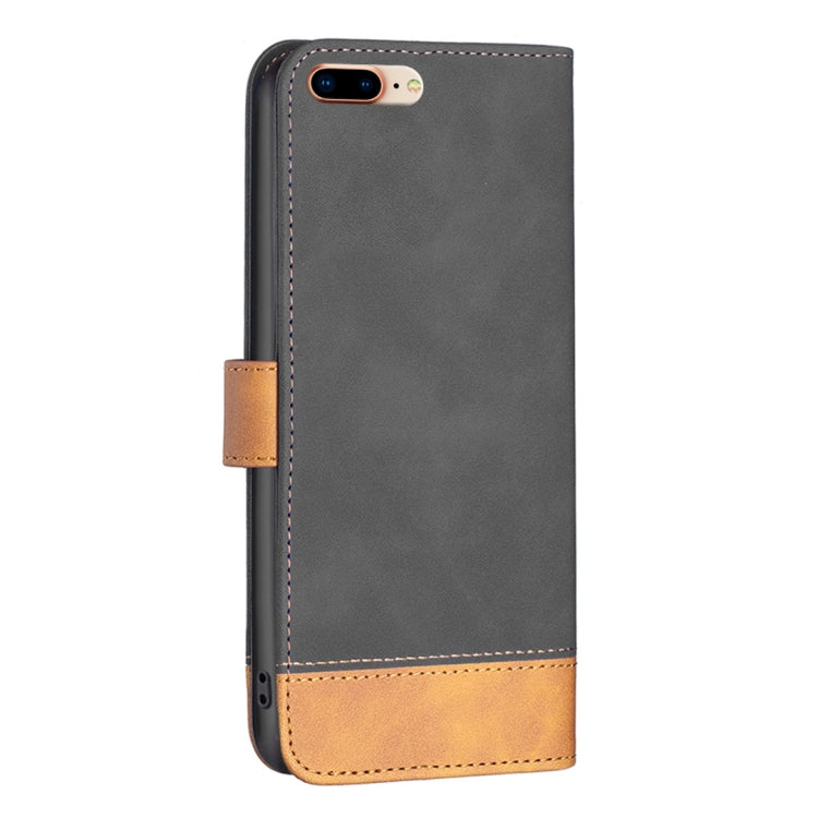 For iPhone 13 BF11 Color Matching Skin Feel Leather Phone Case For iPhone 8 Plus / 7 Plus