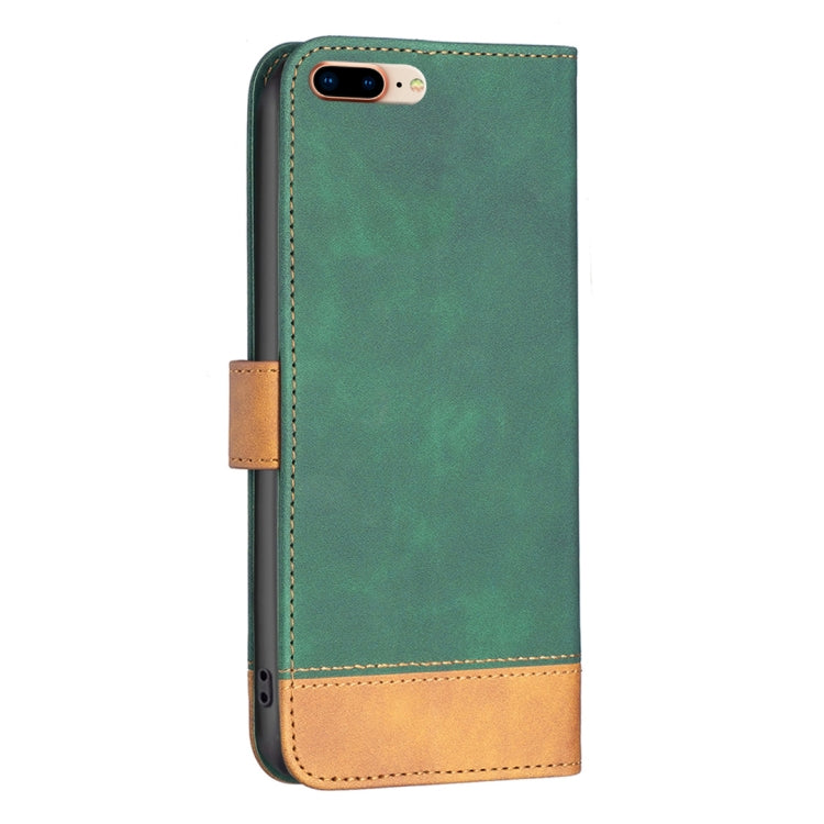 For iPhone 13 BF11 Color Matching Skin Feel Leather Phone Case For iPhone 8 Plus / 7 Plus