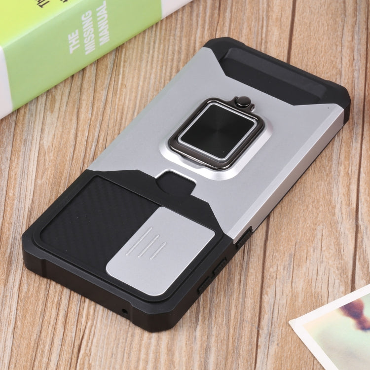 For Samsung Galaxy A33 5G Sliding Camera Cover Design PC + TPU Shockproof Phone Case