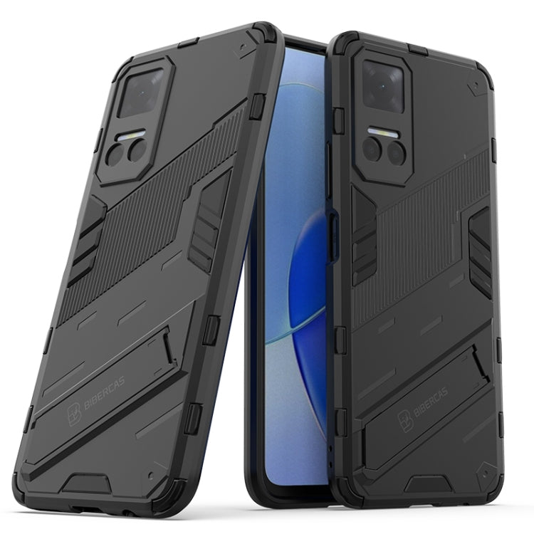 For Honor Play6T Punk Armor PC + TPU Phone Case with Holder