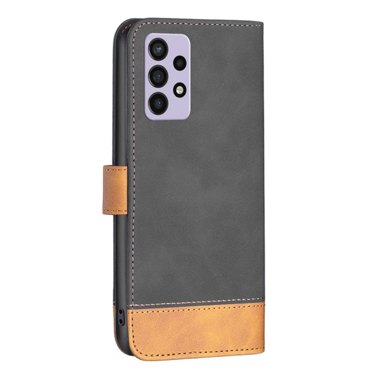 For Samsung Galaxy A72 5G / 4G BF11 Color Matching Skin Feel Leather Phone Case