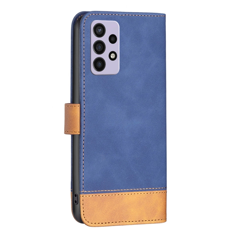 For Samsung Galaxy A72 5G / 4G BF11 Color Matching Skin Feel Leather Phone Case