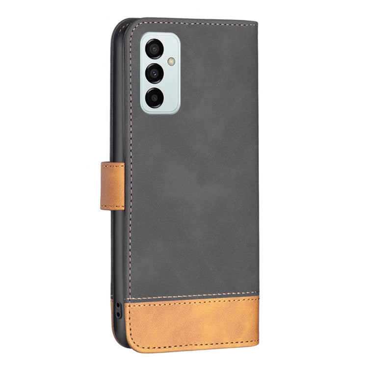 For Samsung Galaxy M23 5G BF11 Color Matching Skin Feel Leather Phone Case
