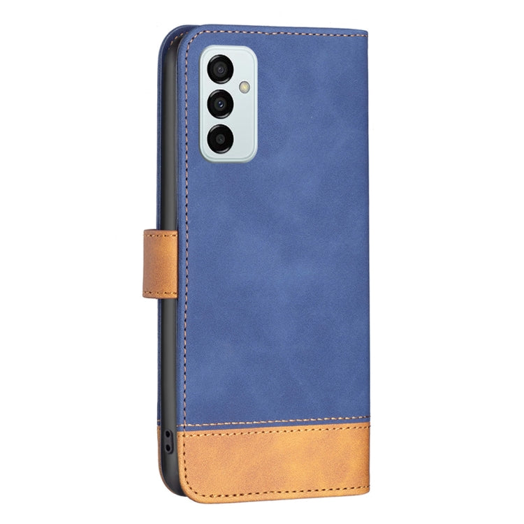 For Samsung Galaxy M23 5G BF11 Color Matching Skin Feel Leather Phone Case