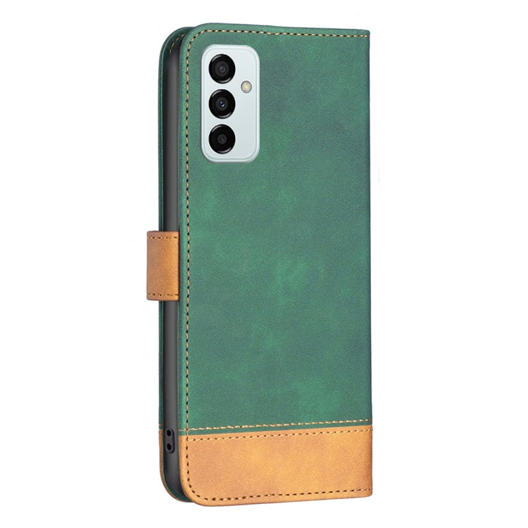 For Samsung Galaxy M23 5G BF11 Color Matching Skin Feel Leather Phone Case