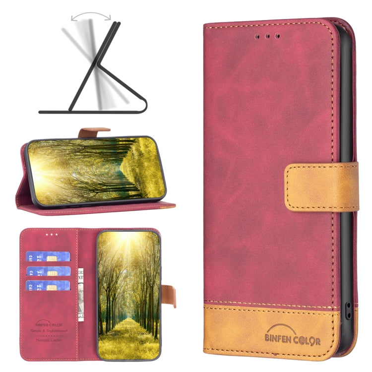 For Samsung Galaxy S20 FE BF11 Color Matching Skin Feel Leather Phone Case