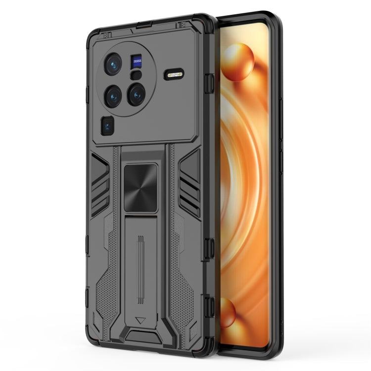 For vivo X80 Pro Supersonic PC + TPU Shock-proof Phone Case