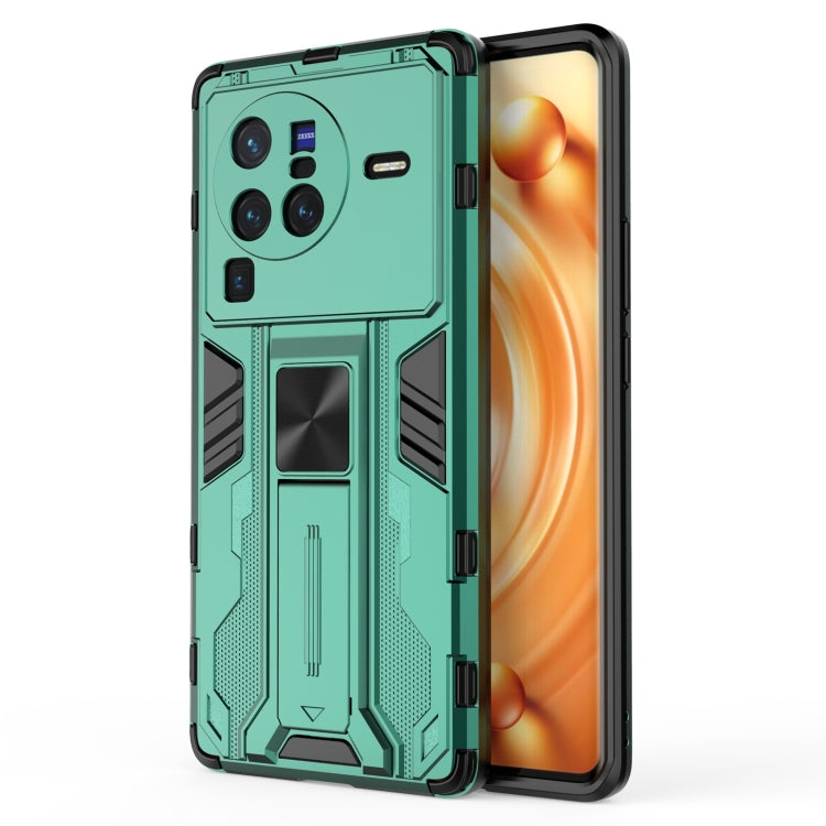 For vivo X80 Pro Supersonic PC + TPU Shock-proof Phone Case