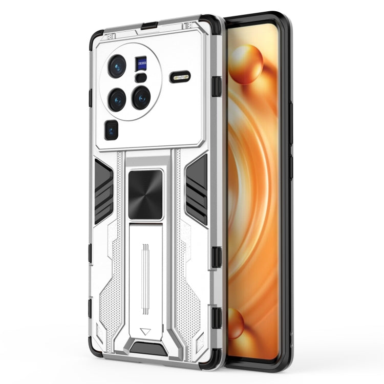 For vivo X80 Pro Supersonic PC + TPU Shock-proof Phone Case