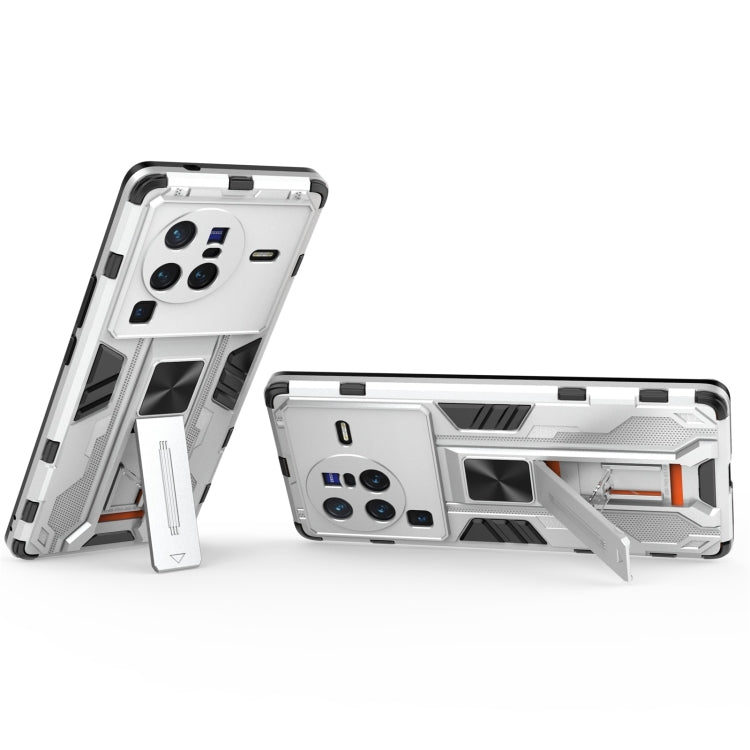 For vivo X80 Pro Supersonic PC + TPU Shock-proof Phone Case