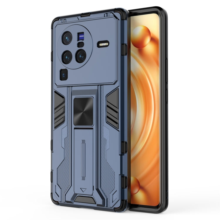 For vivo X80 Pro Supersonic PC + TPU Shock-proof Phone Case