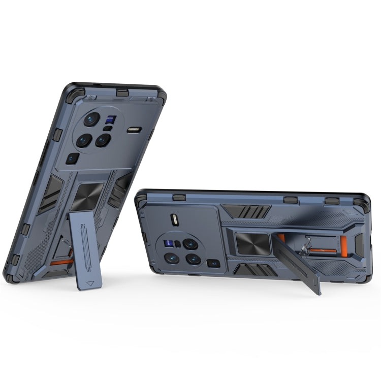 For vivo X80 Pro Supersonic PC + TPU Shock-proof Phone Case