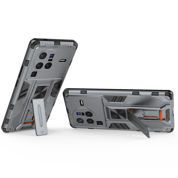 For vivo X80 Pro Supersonic PC + TPU Shock-proof Phone Case