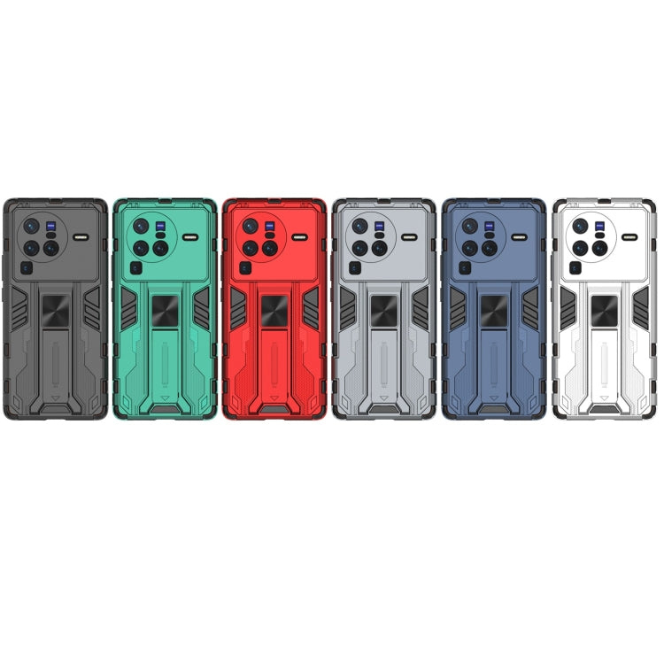 For vivo X80 Pro Supersonic PC + TPU Shock-proof Phone Case