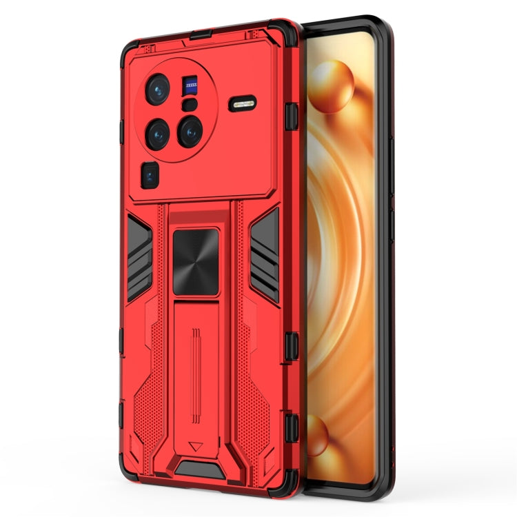 For vivo X80 Pro Supersonic PC + TPU Shock-proof Phone Case