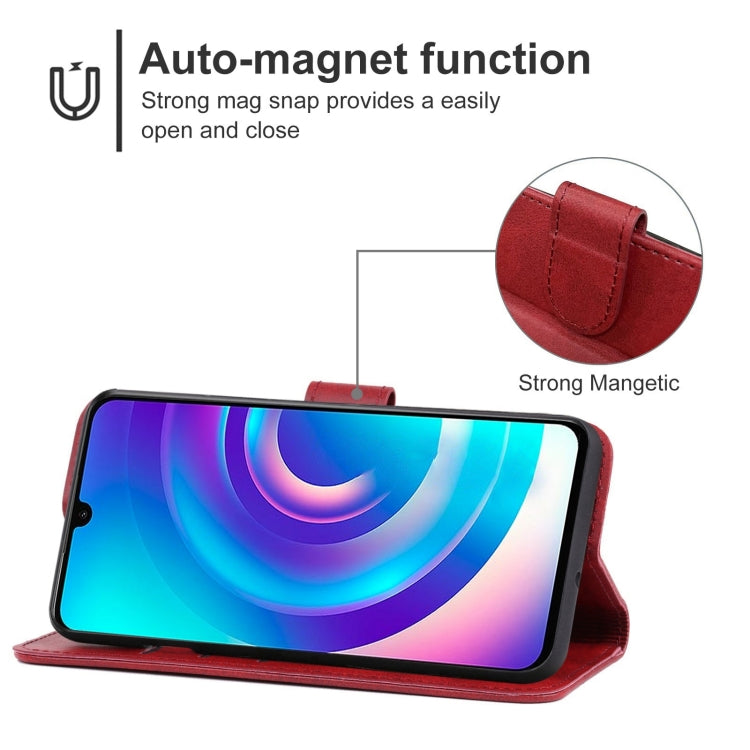 For TCL 30T T603DL Leather Phone Case